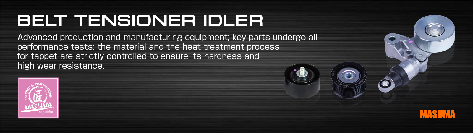 BELT-TENSIONER-IDLER