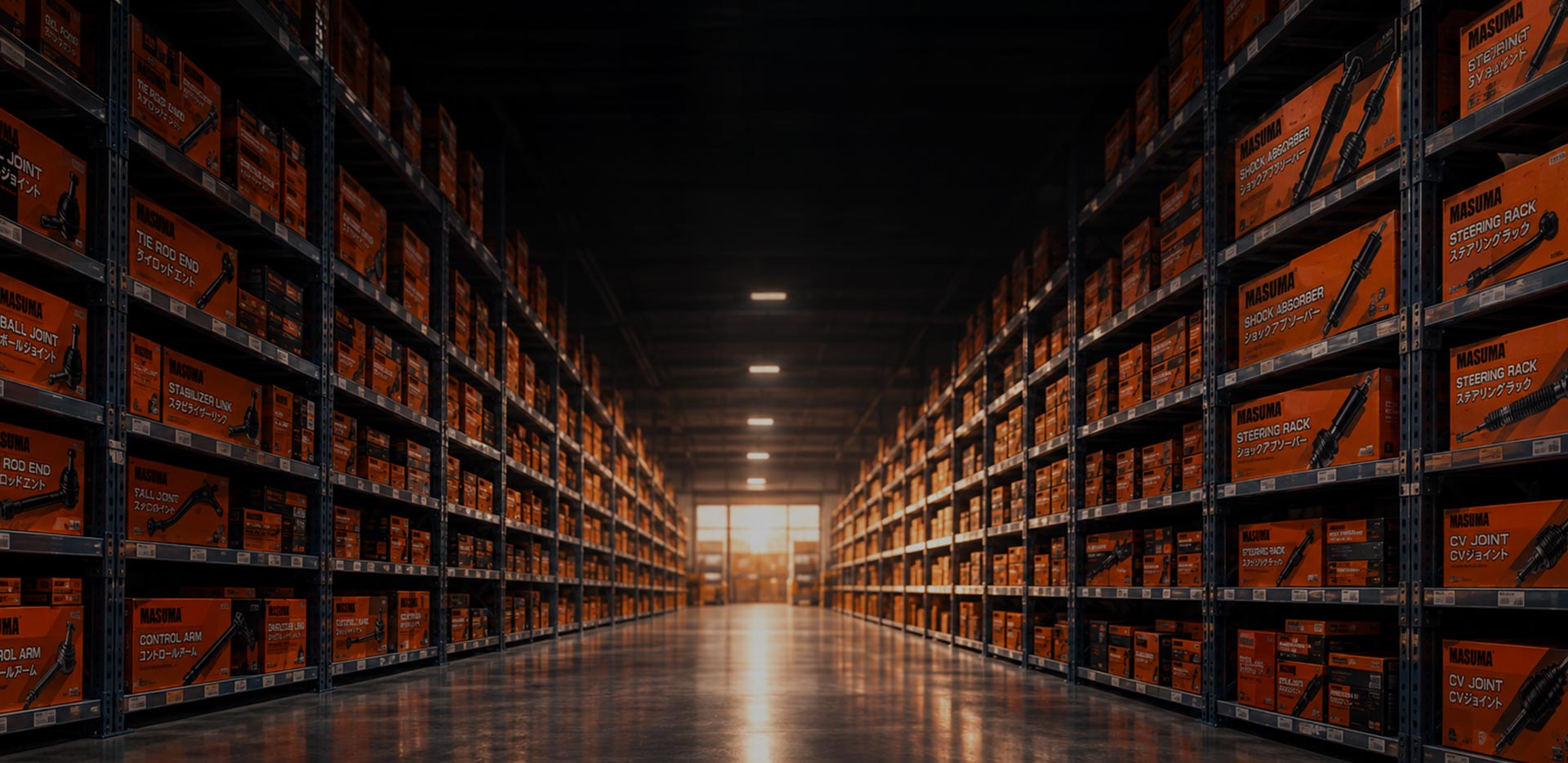 MASUMA warehouse inventory