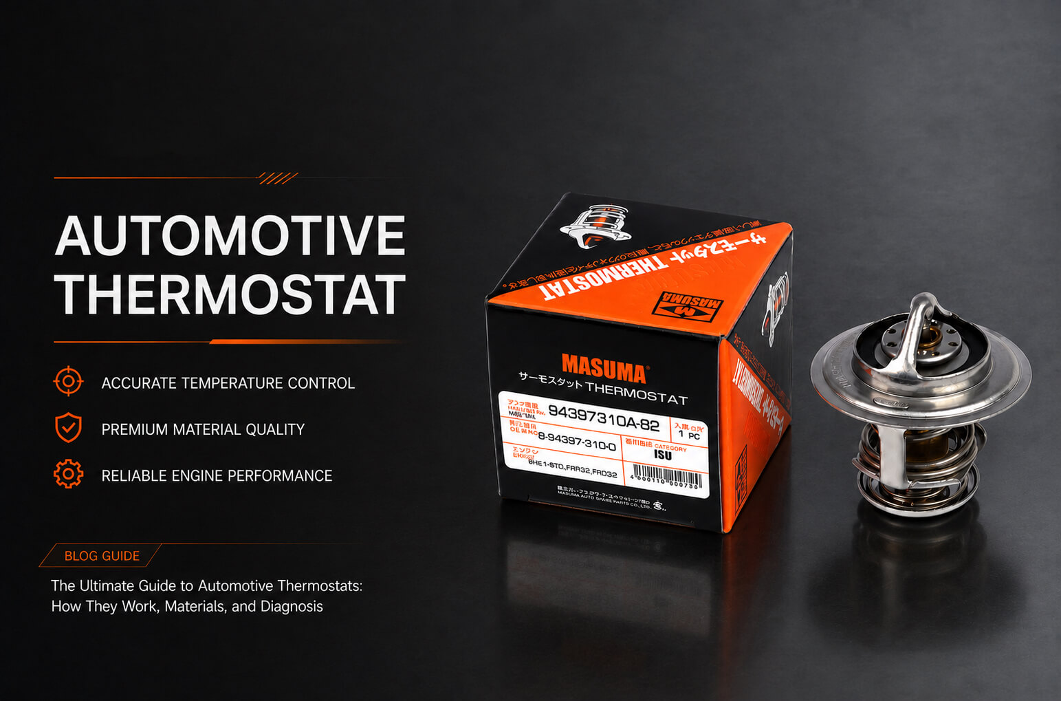 MASUMA thermostat guide