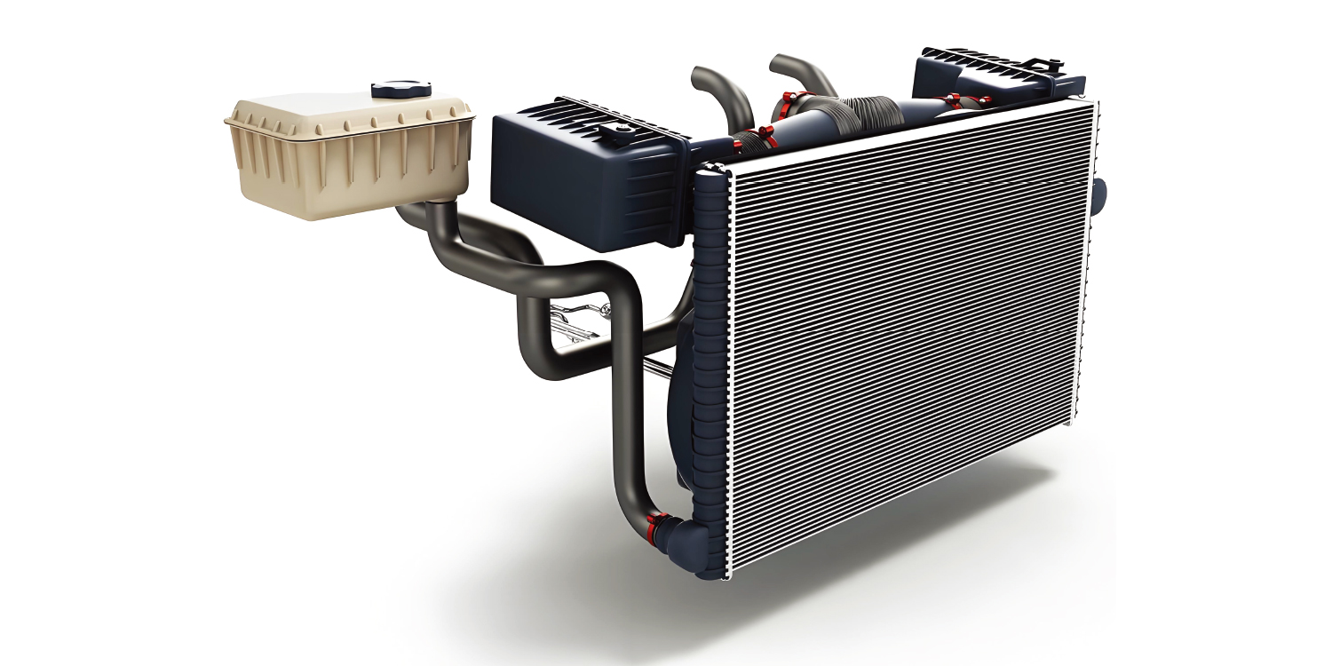MASUMA High-Performance All-Aluminum Car Radiator Assembly