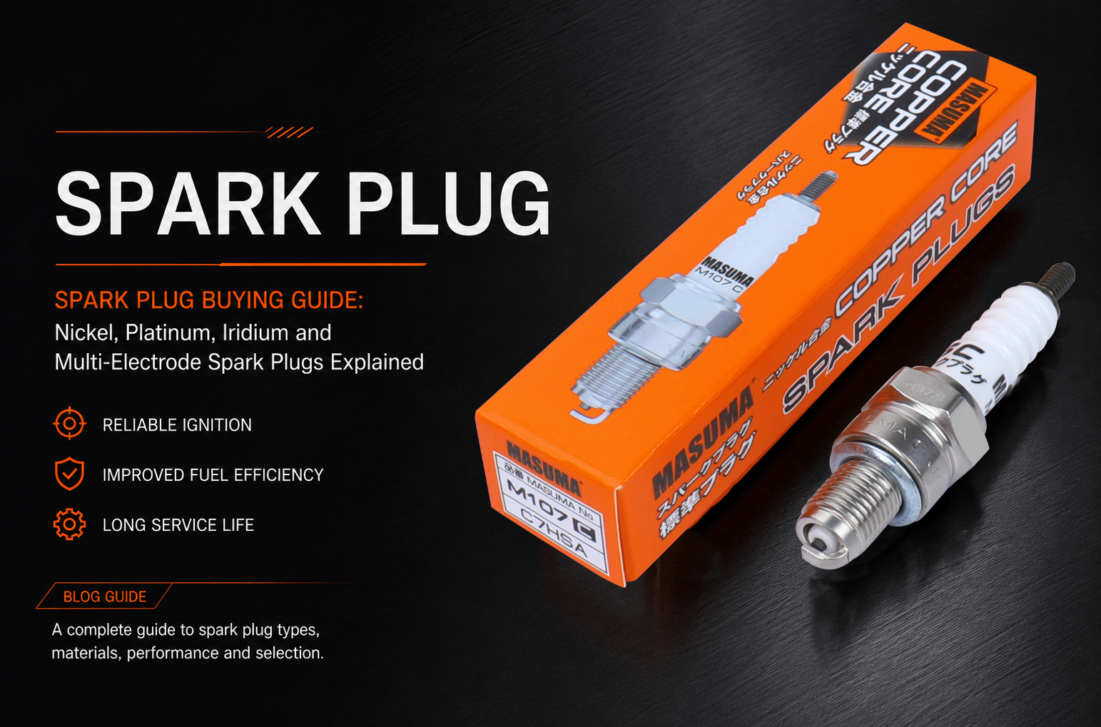 MASUMA spark plug guide